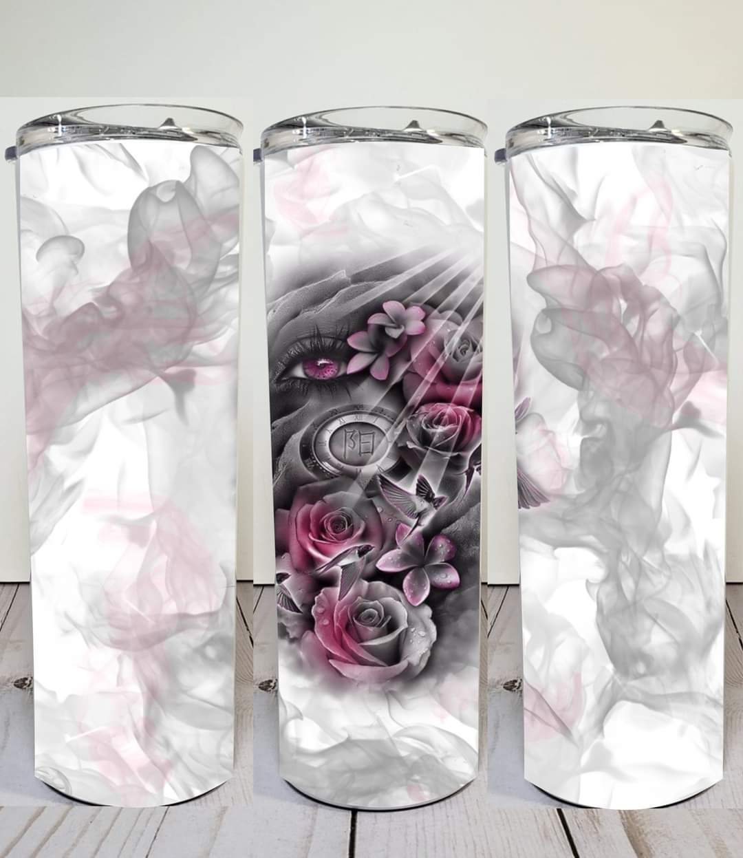 30 oz. Skinny Tumblers - Sugar Skulls Collection