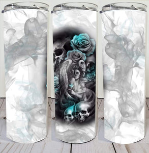 30 oz. Skinny Tumblers - Sugar Skulls Collection