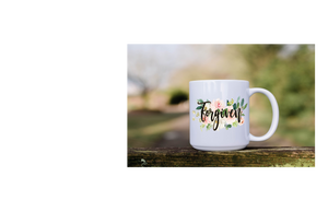 15 oz. Sublimation Mugs w/Coordinating Coasters - Faith