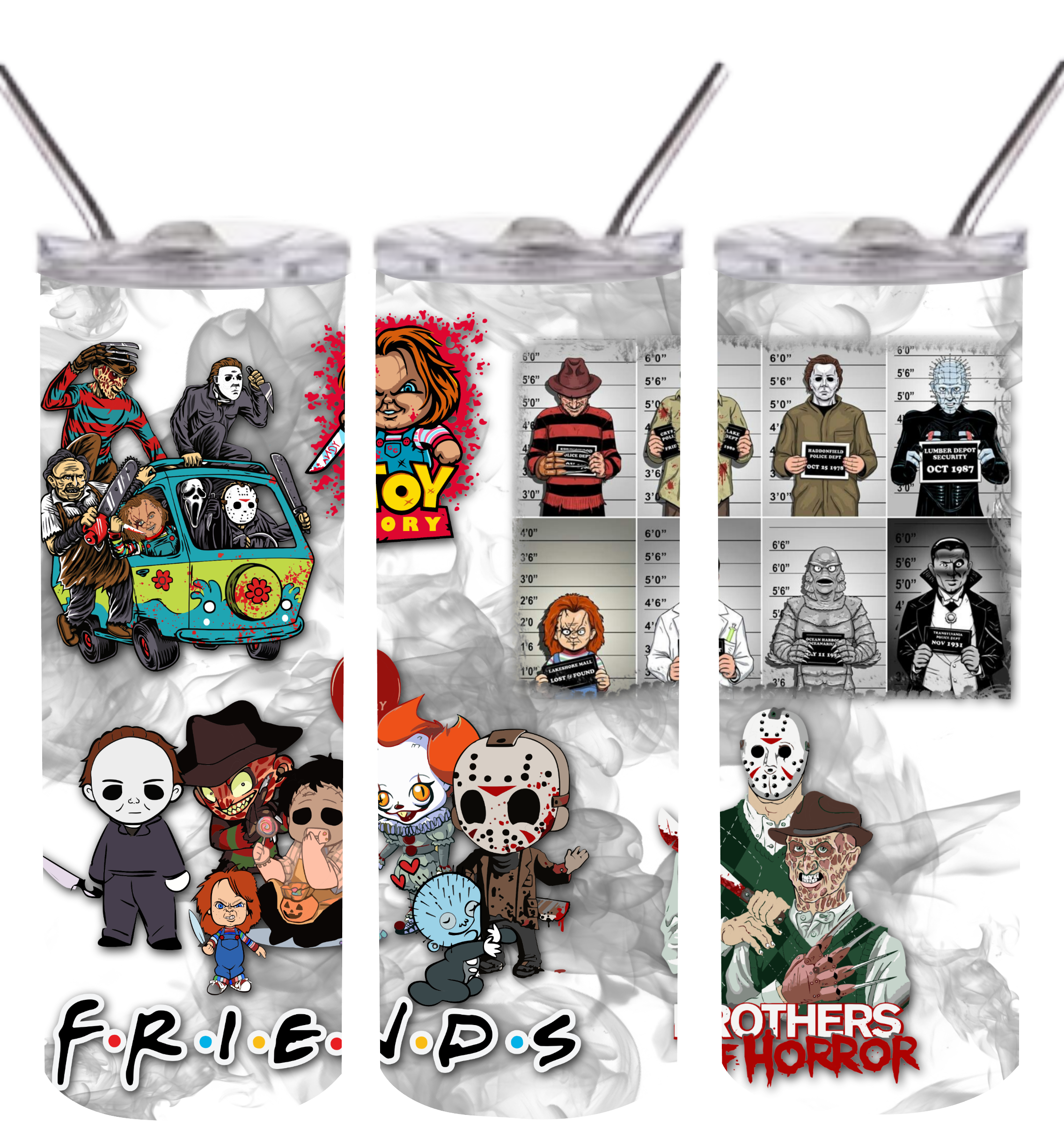 20 oz. Skinny Tumblers - Halloween Collection