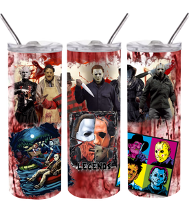 20 oz. Skinny Tumblers - Halloween Collection