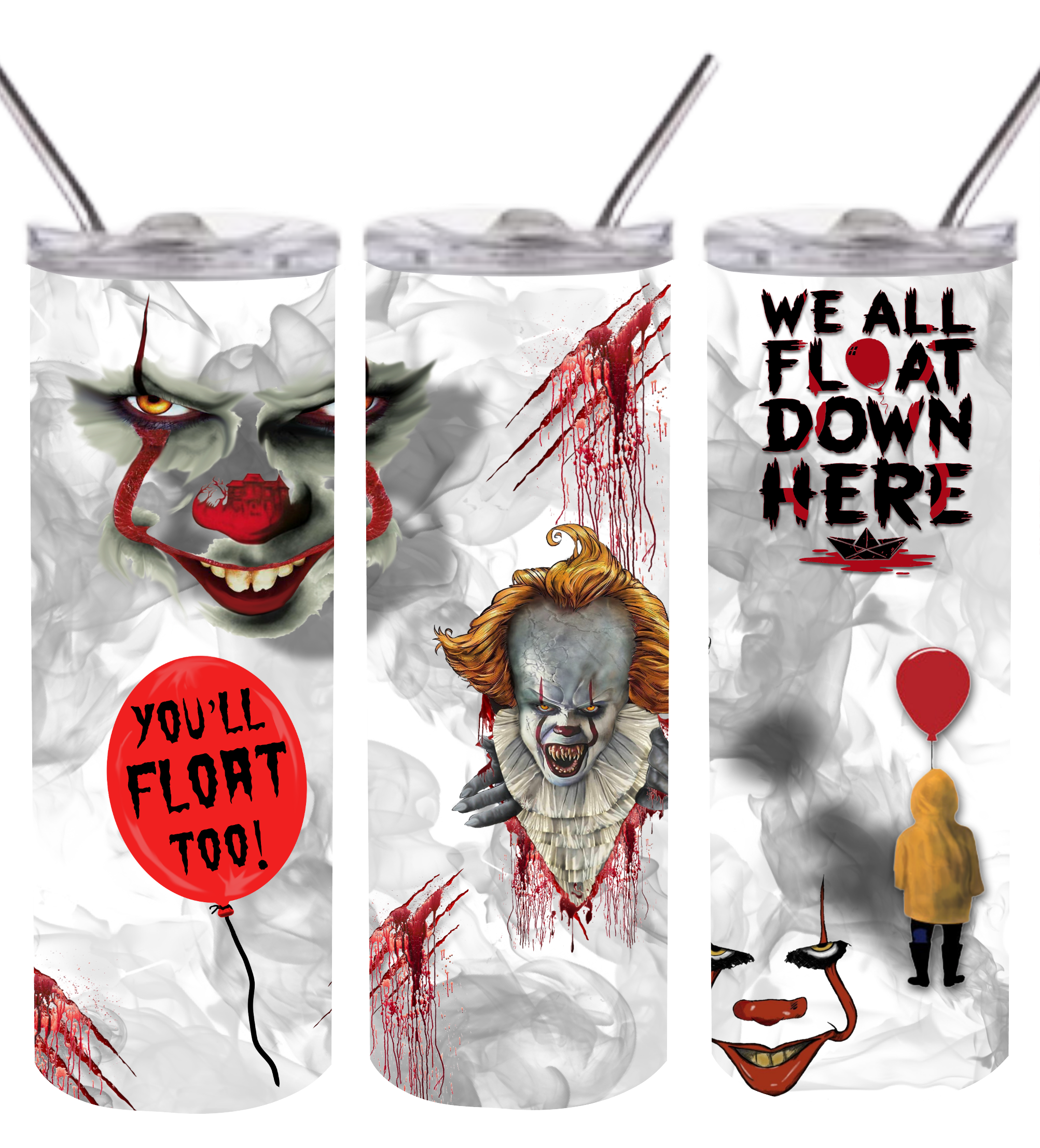 20 oz. Skinny Tumblers - Halloween Collection