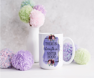 15 oz. Sublimation Mugs w/Matching Coasters for Sisters