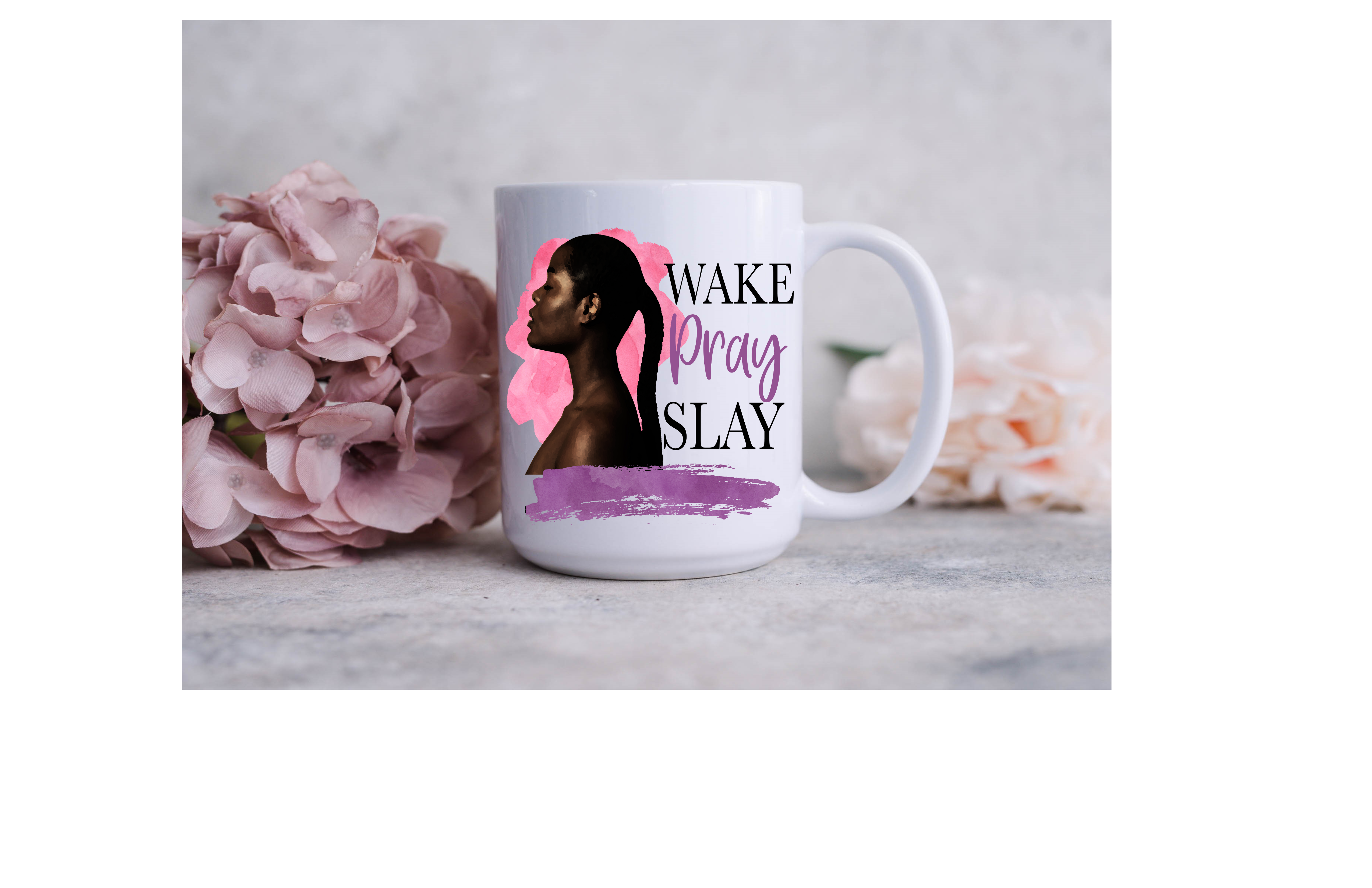 15 oz. Sublimation Mugs w/Coordinating Coasters - Faith